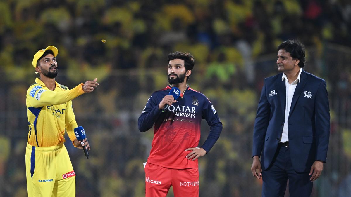 Indian Premier League 2025, IPL season 18: Chennai Super Kings vs Royal Challengers Bengaluru in Chennai on March 28, 2025.