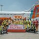 Air India Express flags off 100th aircraft featuring Chittara art of Karnataka