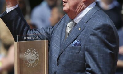 Australian tennis great ‘Fiery’ Fred Stolle has died at age 86