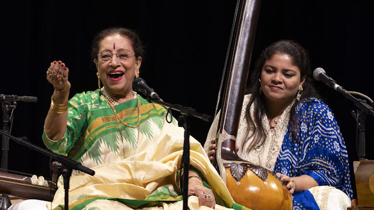 Begum Parveen Sultana continues to enchant with her energetic rendition  