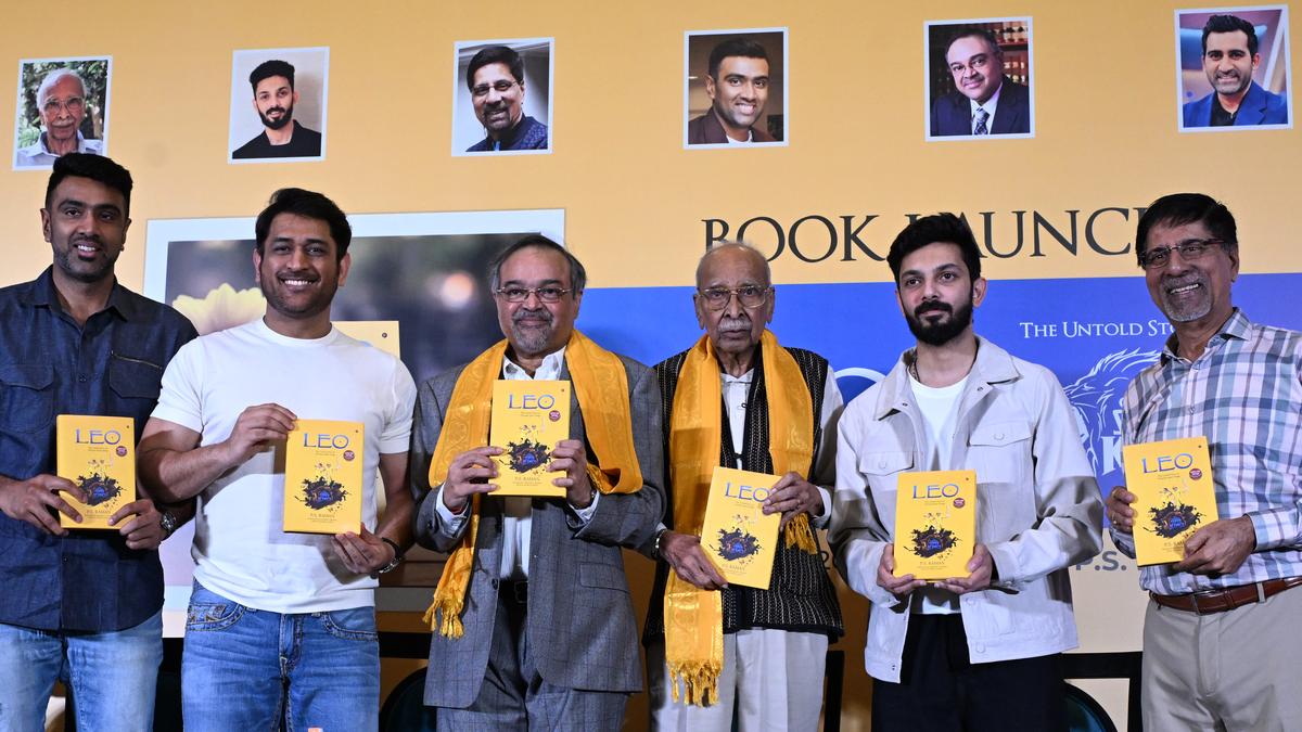 Book on CSK Leo — The Untold Story officially launched