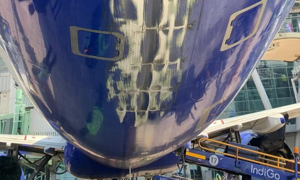 DGCA orders probe after IndiGo plane scrapes runway
