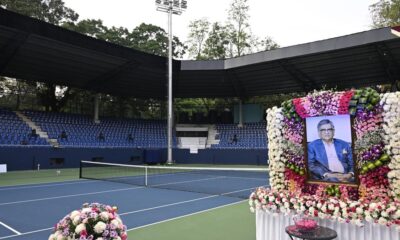 KSLTA stadium renamed after former Union Minister S.M. Krishna