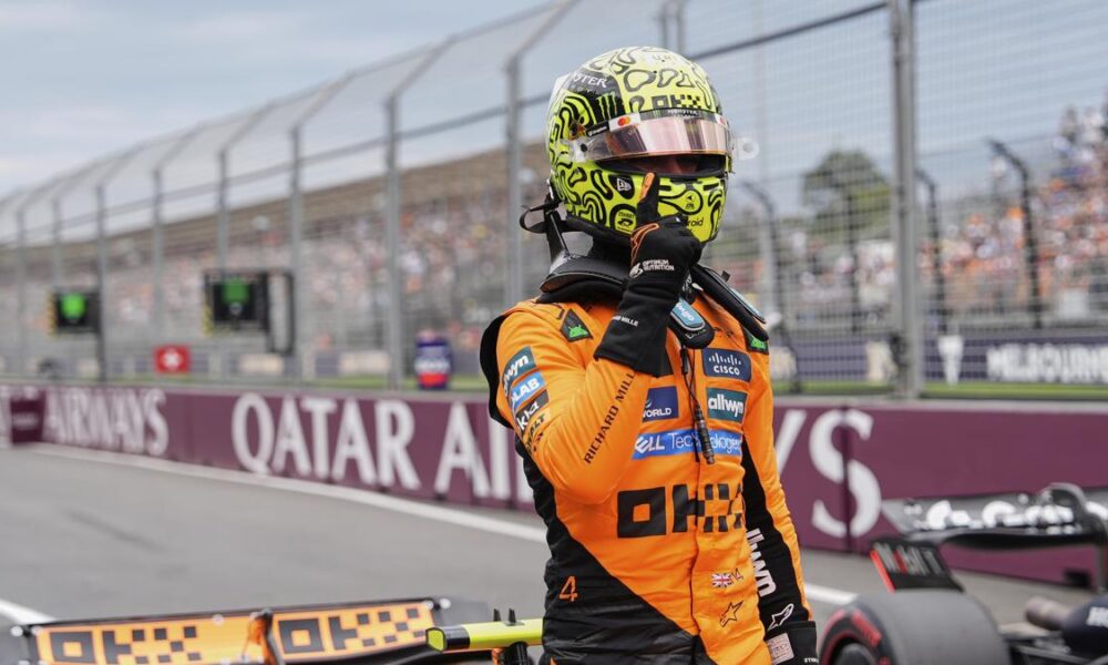 Lando Norris takes pole position in Australian Grand Prix qualifying