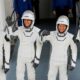 NASA’s Sunita Williams and Butch Wilmore welcome their newly arrived replacements to ISS