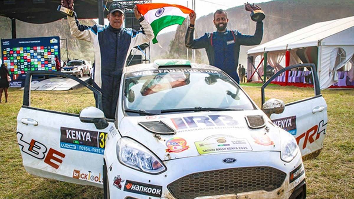 Naveen Pulligilla, Musa Sherif end fairytale run, win Kenyan NRC RC3