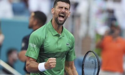 Novak Djokovic beats Sebastian Korda, advances to semifinals in push for 7th Miami Open title