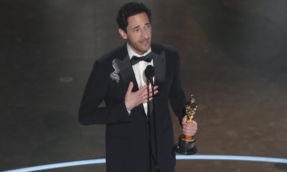 Oscars 2025 | Adrien Brody speaks against antisemitism and racism in Best Actor victory speech
