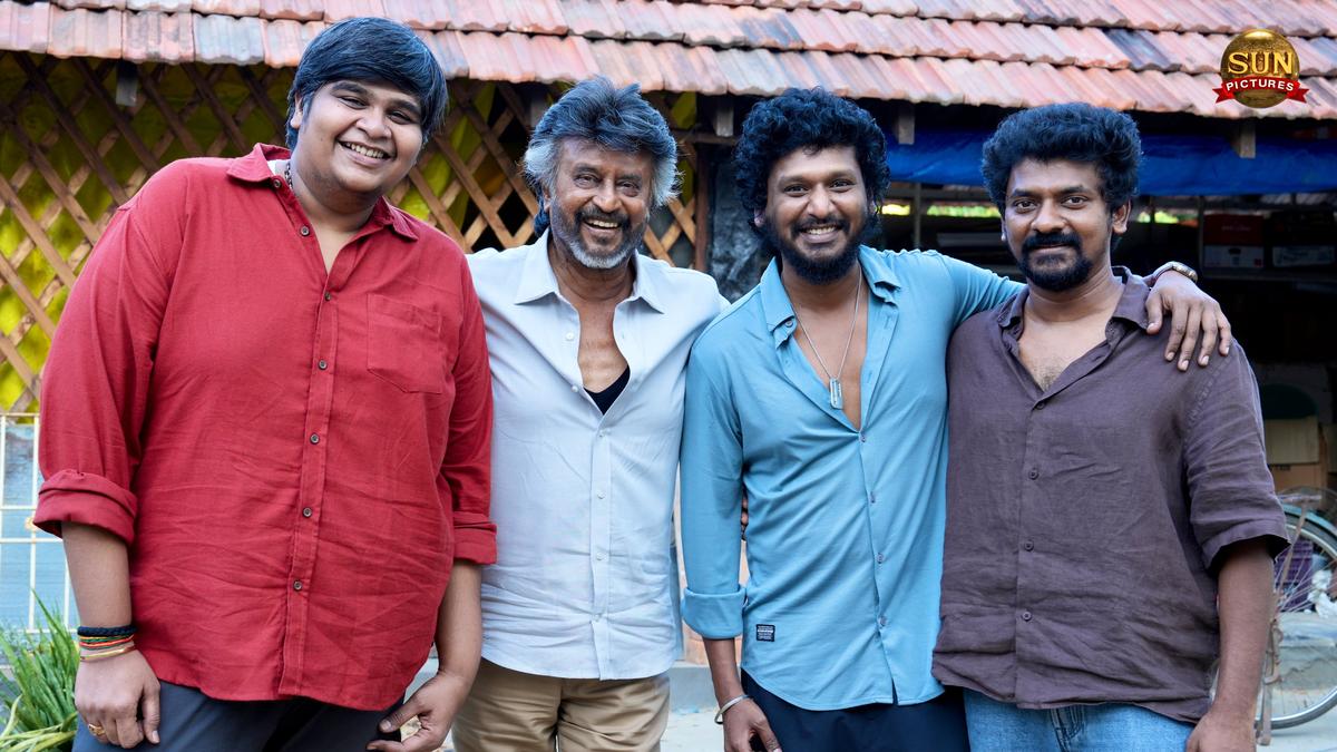 Pic of Rajinikanth with directors Karthik Subbaraj, Lokesh Kanagaraj and Nelson goes viral