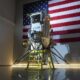 Private lunar lander declared dead after landing sideways