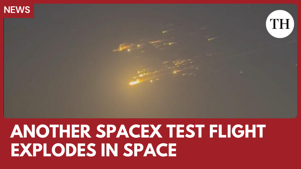 SpaceX Starship explodes in space, again raining debris over Caribbean