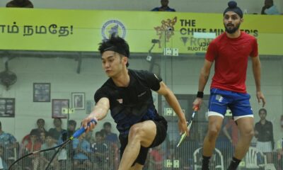 Squash | Harinder finds Lee too hot to handle