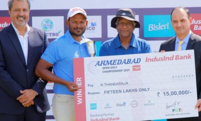 Thangaraja wins Ahmedabad Open golf