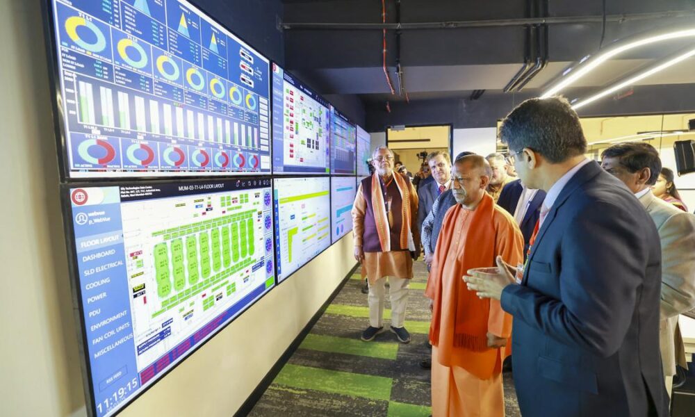 UP CM Adityanath unveils Sify Infinit Spaces’ Data Centre Campus  in Noida