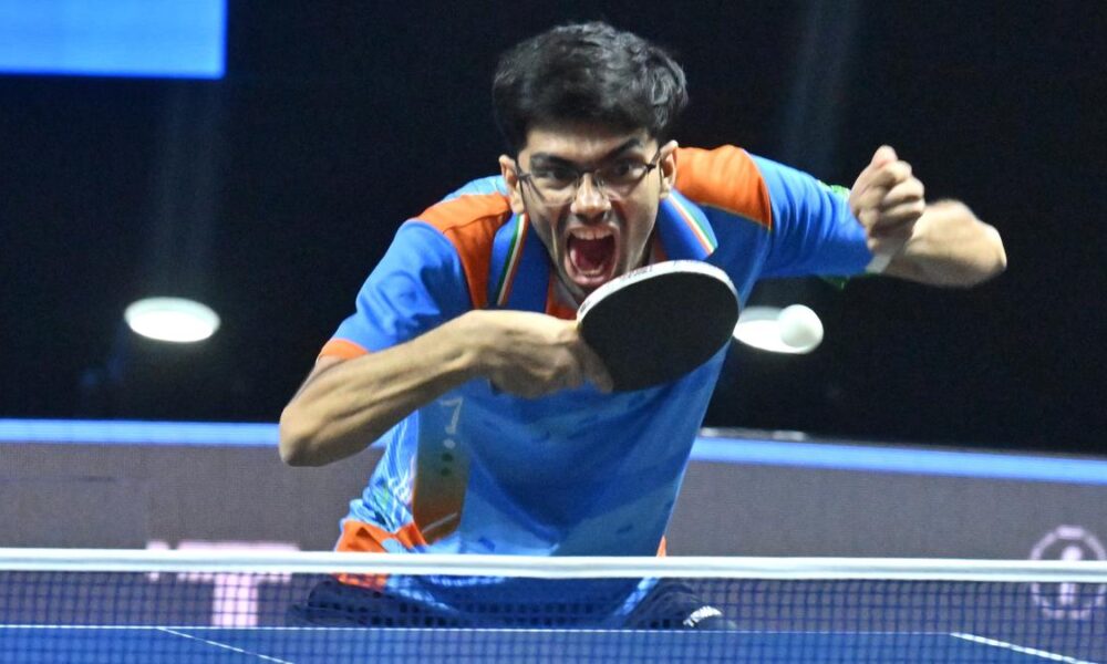 WTT Star Contender | Manav storms into semifinals; no fairytale ending for Sharath