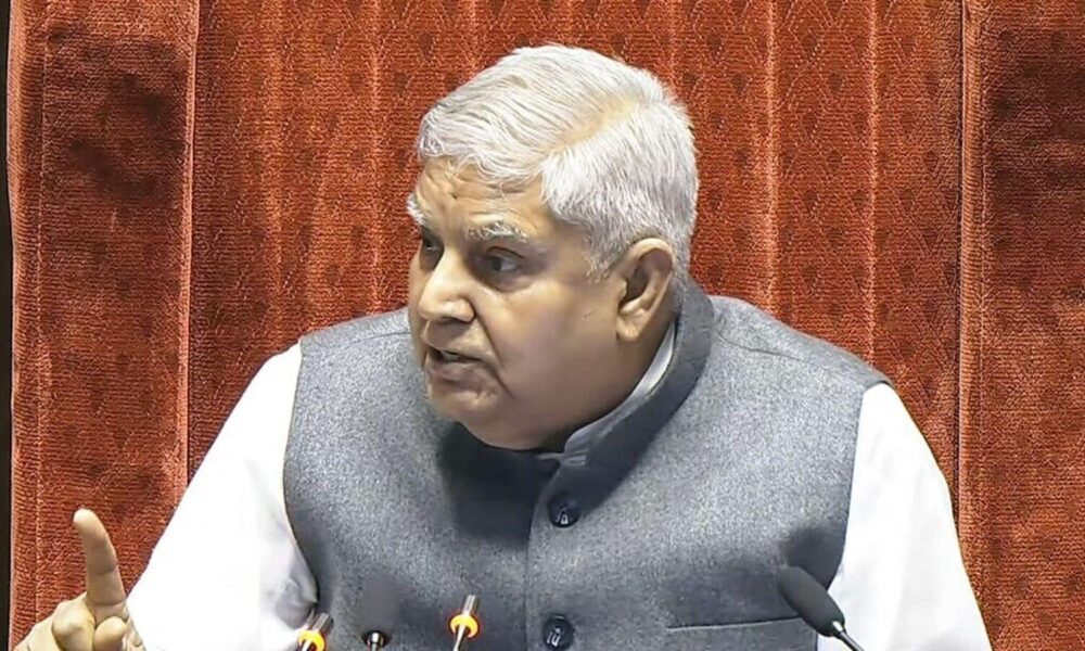 ‘Shocking case’: Rajya Sabha chairman Jagdeep Dhankar reacts to recovery of cash from Delhi HC judge residence | Mint