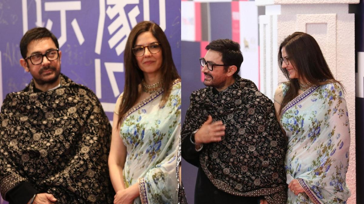 Aamir Khan makes first public appearance with Gauri Spratt; pictures out