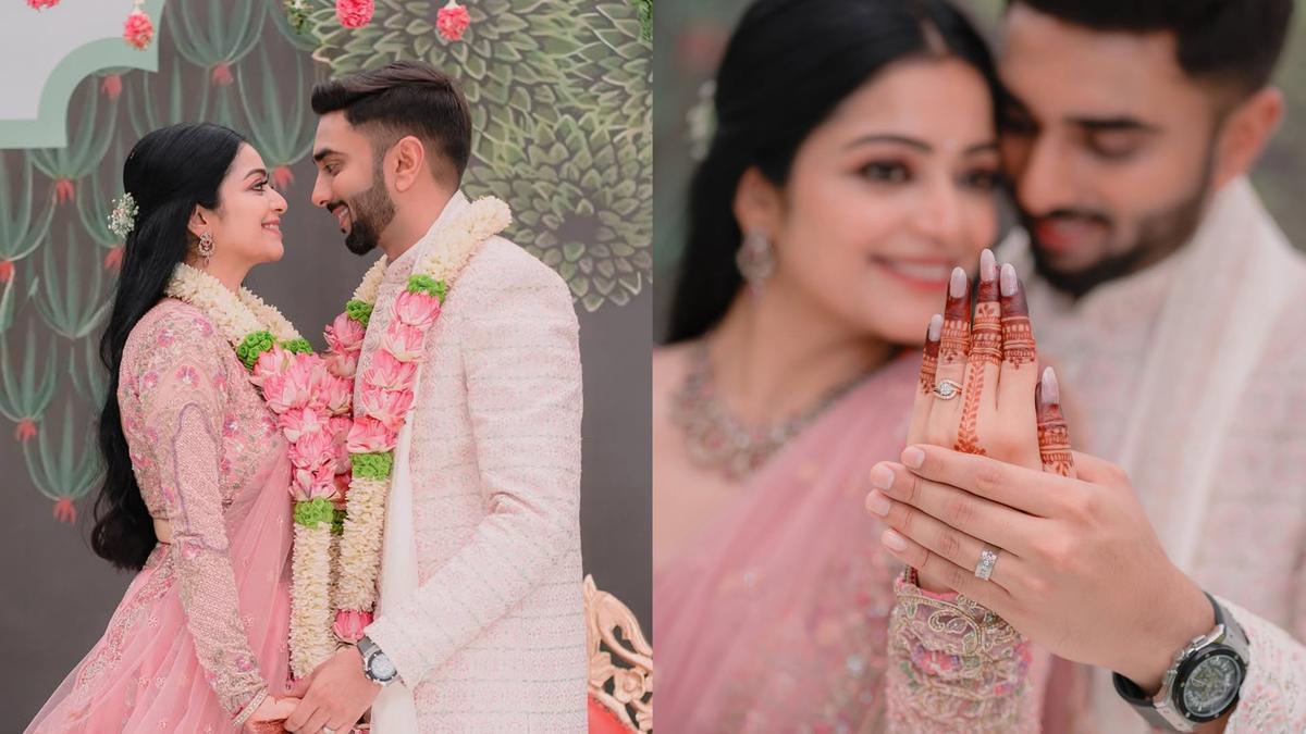 Actor Janani engaged to airline pilot, shares pictures from ceremony