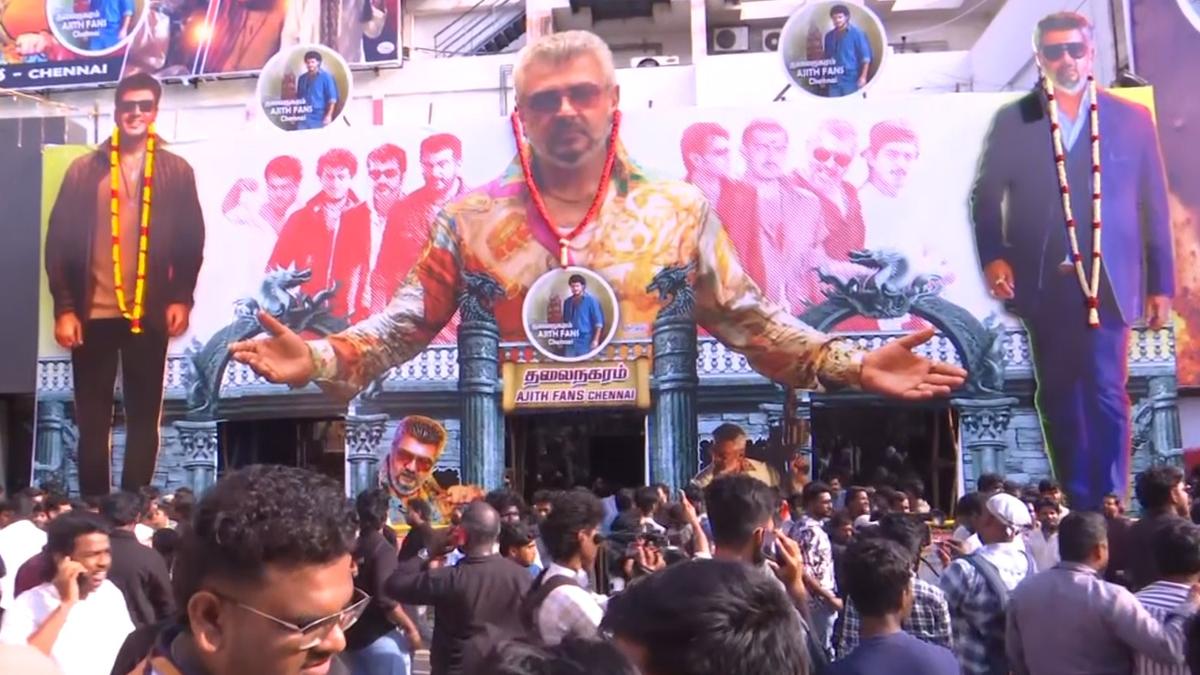 Ajith fans cheer, dance outside theatres on ‘Good Bad Ugly’s First Day First Show