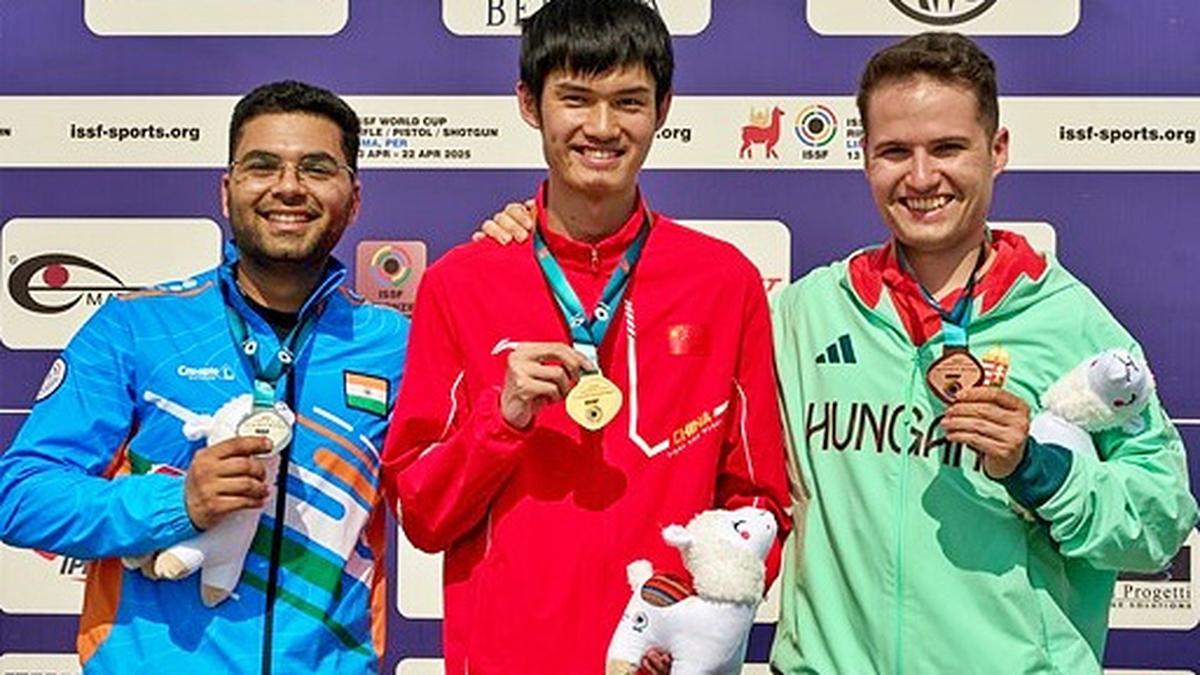 Arjun Babuta misses World Cup gold by 0.1 point