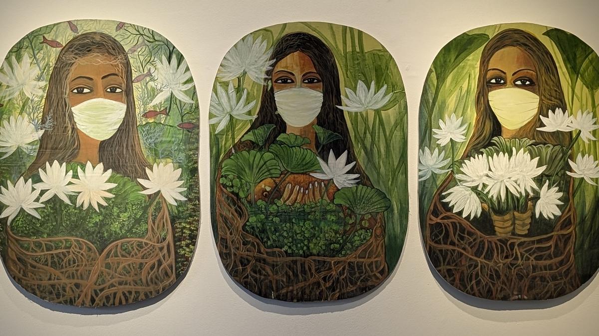 Artist Bindhi Rajagopal’s works showcase the ecological importance of mangroves