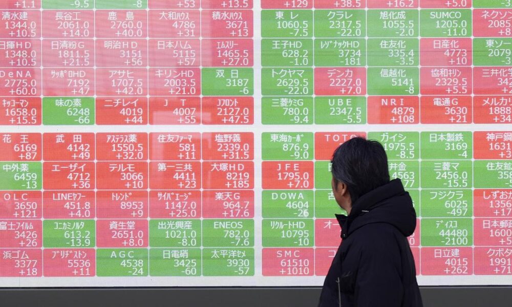 Asian markets slip following Trump’s announcements of big tariff hikes