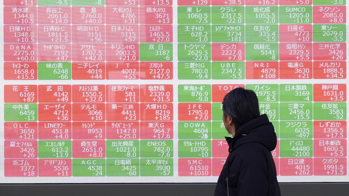 Asian markets slip following Trump’s announcements of big tariff hikes