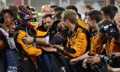 Bahrain GP: Oscar Piastri cruises to win, with Lando Norris third