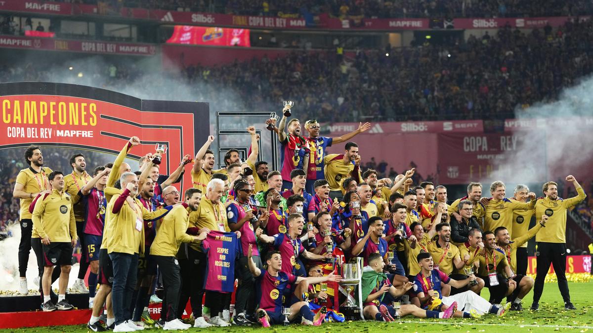 Barcelona beats Real Madrid in extra time to win Copa del Rey final