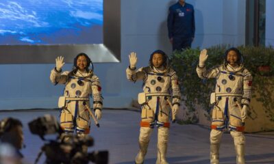 China's Shenzhou-19 astronauts return to earth