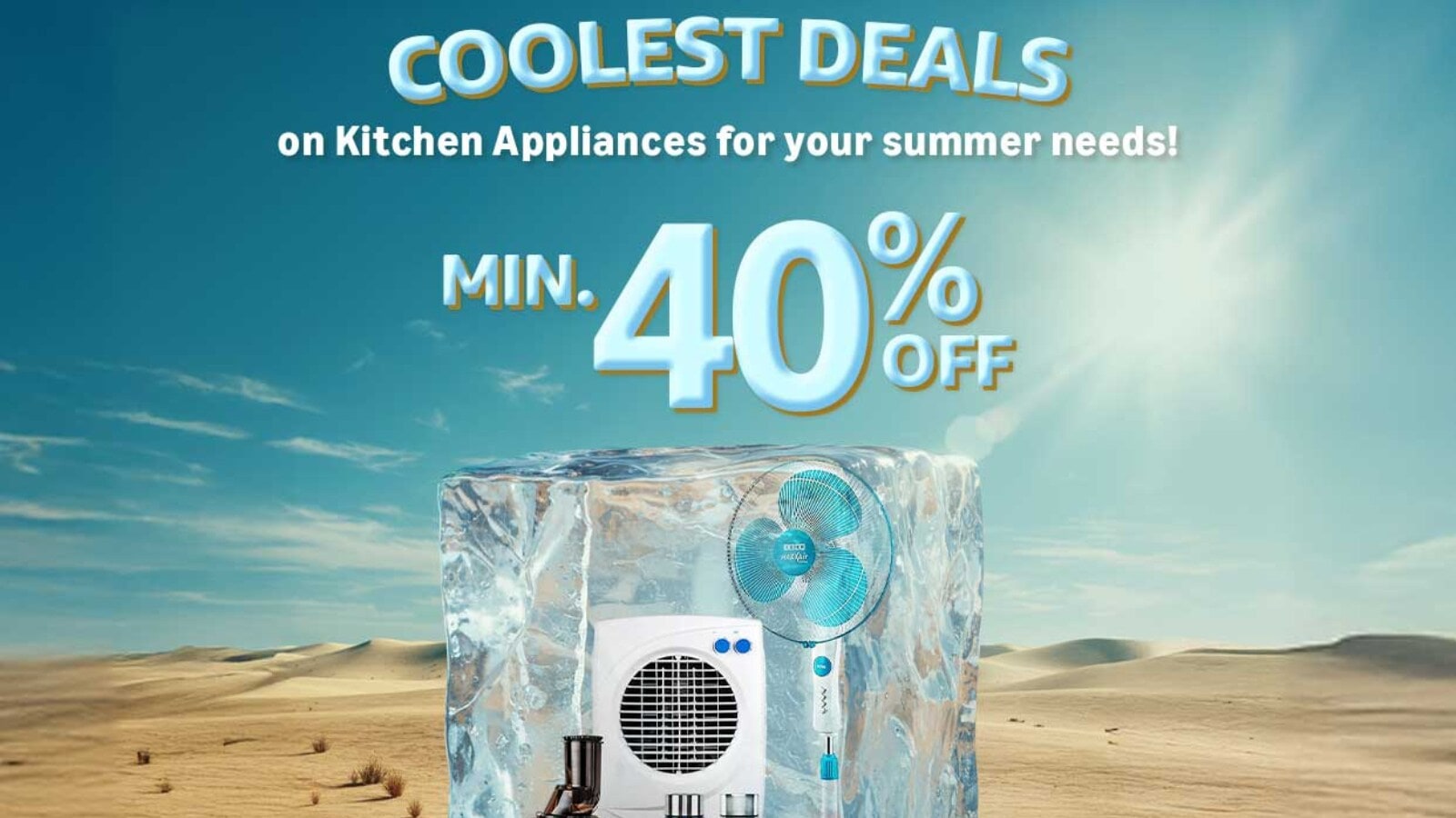 Coolest Deals of the Year! Min 40% off on best selling air coolers, fans, mixer grinders – Limited-time Amazon deals | Mint