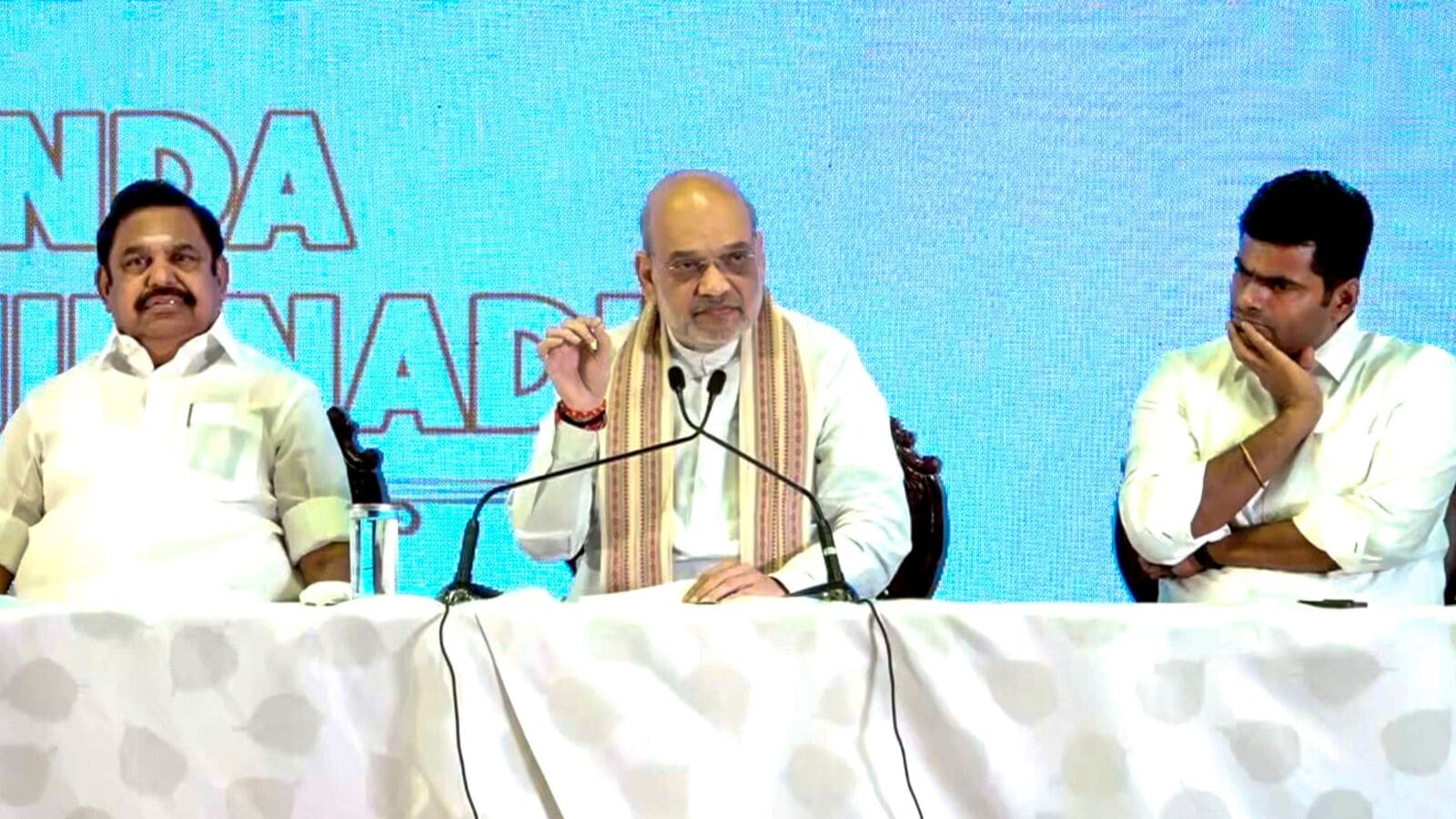 Did BJP ’remove’ Annamalai as Tamil Nadu chief to bring AIADMK back in alliance? Amit Shah answers | Mint