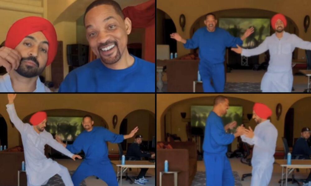 Diljit Dosanjh and Will Smith break the Internet with bhangra moves