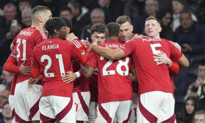 EPL | Nottingham Forest beats Spurs to move into third; Leeds and Burnley win promotion from Championship