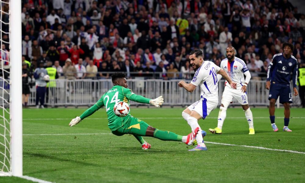 Europa League: Manchester United held by Lyon as Onana slips up again, Tottenham draws at home