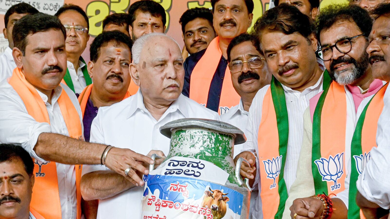 Former Karnataka CM BS Yediyurappa detained during protest against Congress govt’s policies | Mint
