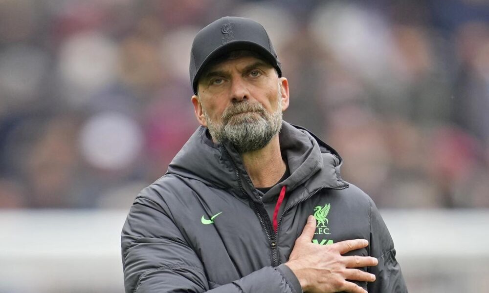 Former manager Klopp congratulates Liverpool on Premier League triumph