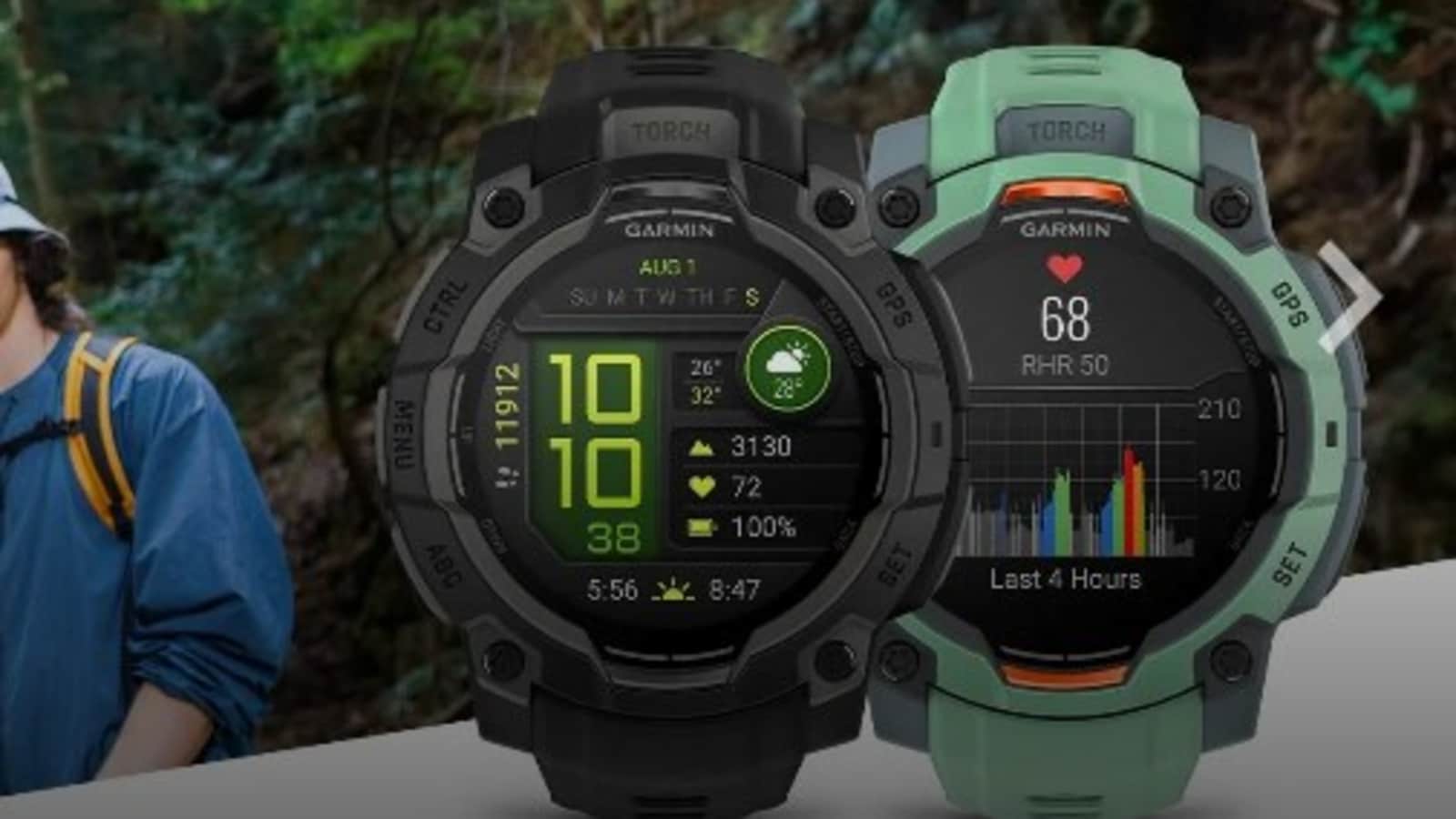 Garmin Instinct 3 Series launched in India, prices start at  ₹35,990: Battery, health features and more | Mint
