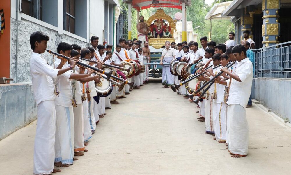 How a temple turned into a nagaswaram and thavil school