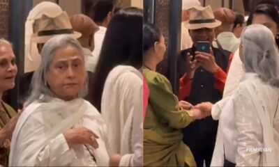 Jaya Bachchan upset with elderly fan during Manoj Kumar’s prayer meet