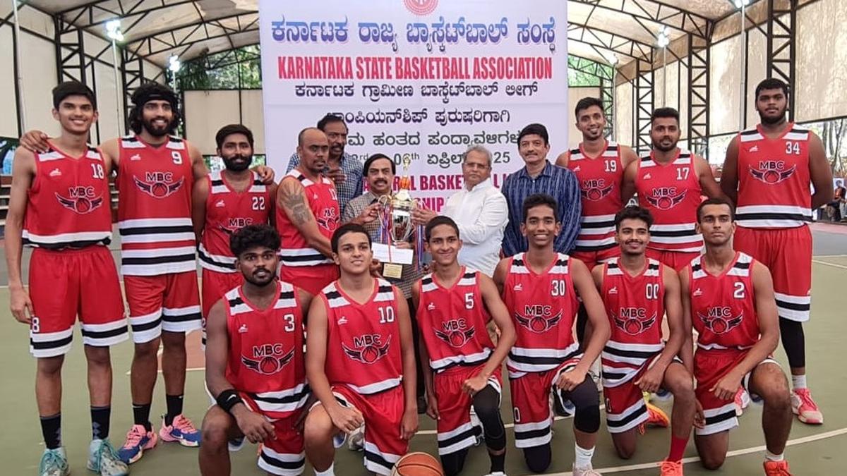 Karnataka rural basketball league champion for men finals