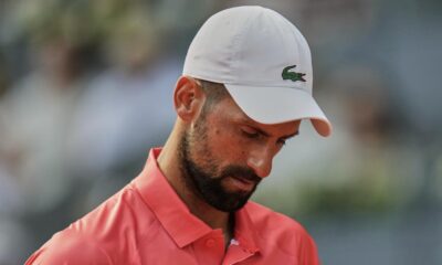 Novak Djokovic withdraws from the Italian Open after losing his past 3 matches