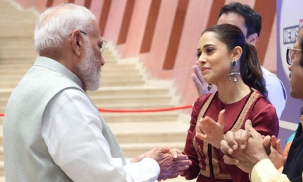 Nushrratt Bharuccha meets PM Modi, thanks him for helping her evacuate conflict-hit Israel