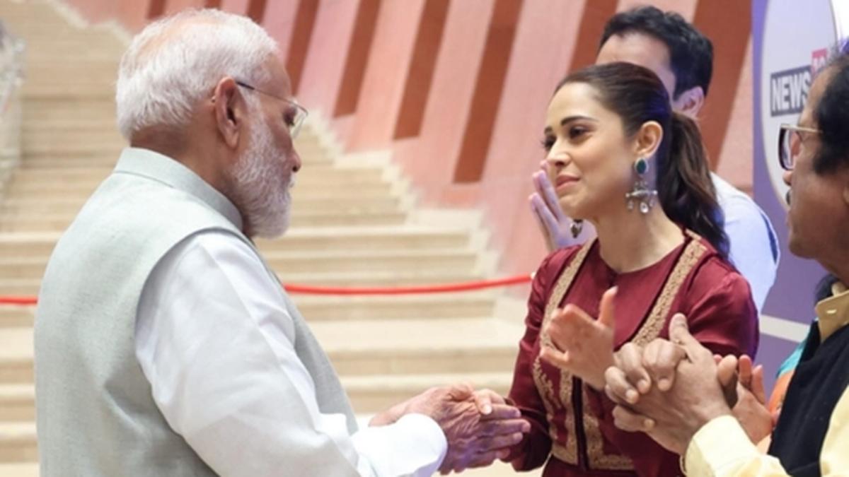 Nushrratt Bharuccha meets PM Modi, thanks him for helping her evacuate conflict-hit Israel