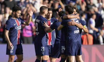 PSG wins record-extending 13th Ligue 1 title with six games to spare