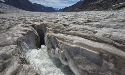 Swiss scientists hope to save biggest glacier in the Alps even as ice loss accelerates