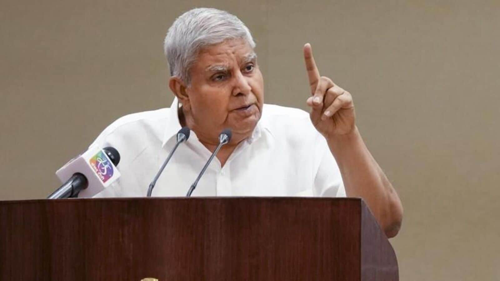 VP Jagdeep Dhankhar targets SC again: Legislators are ‘ultimate masters’, ‘Parliament is supreme’—but is he right? | Mint