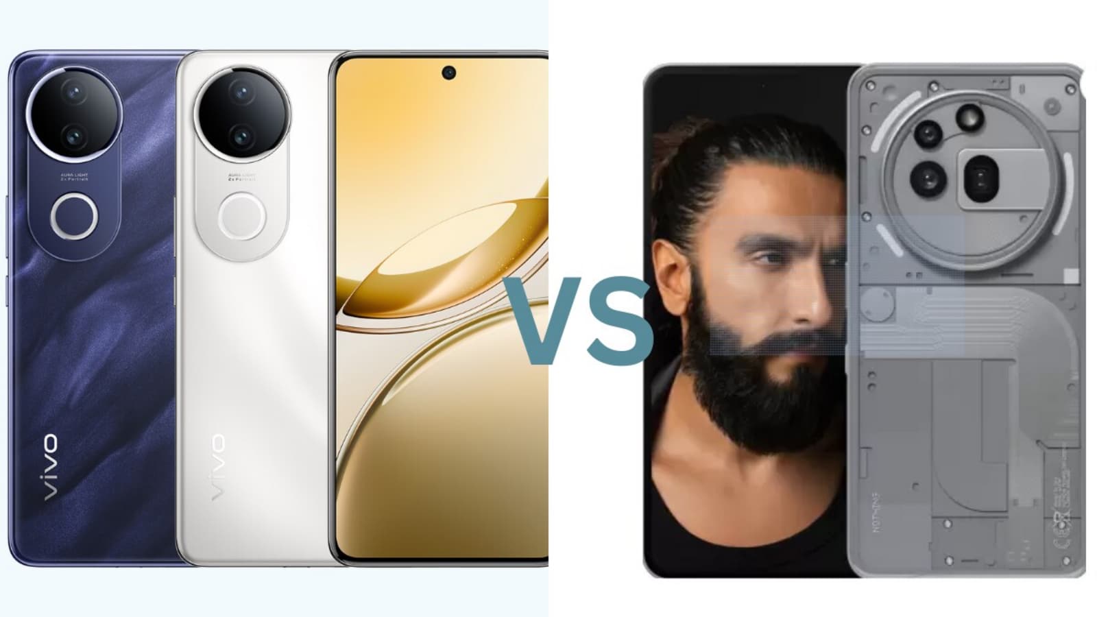 Vivo V50e vs Nothing Phone 3a Pro: Specs, features, and more compared | Mint