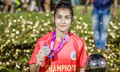 2025 AIFF awards | I will forever remember this and hope to win more in the future: East Bengal’s Soumya
