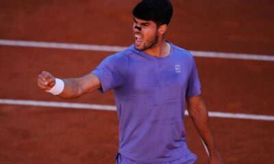 Alcaraz advances to his 1st Italian Open final, will face Sinner or Paul for the title